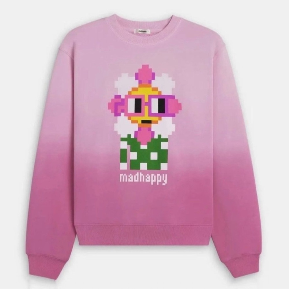 Nwot Madhappy For Nouns Doa Collab Limited Edition Crewneck Sweatshirt M